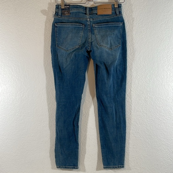 LUCKY BRAND Lolita Low Rise Skinny Denim Jeans Size 2 NEW - Picture 6 of 16